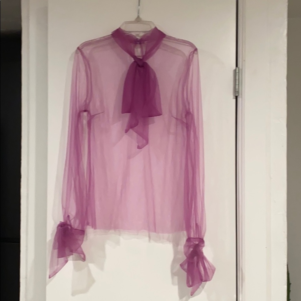 Tulle blouse
